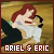  Little Mermaid: Ariel & Prince Eric 